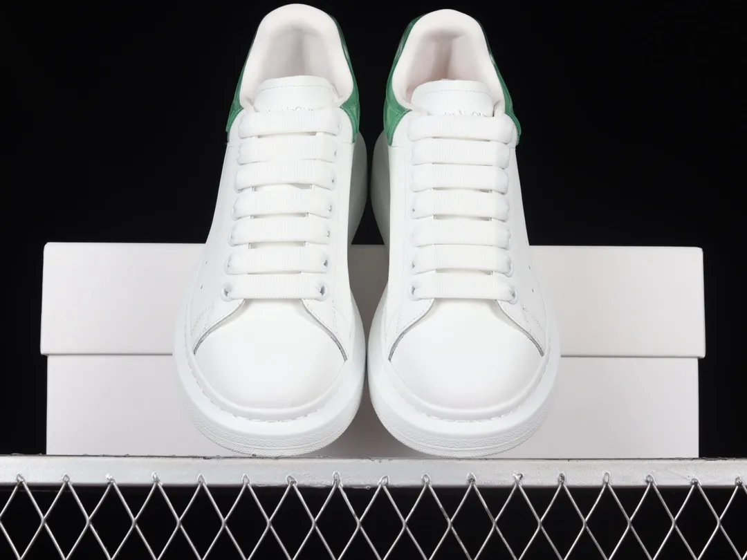 Alexander McQueen Oversized Sneakers - White and Green Review | YtaYta