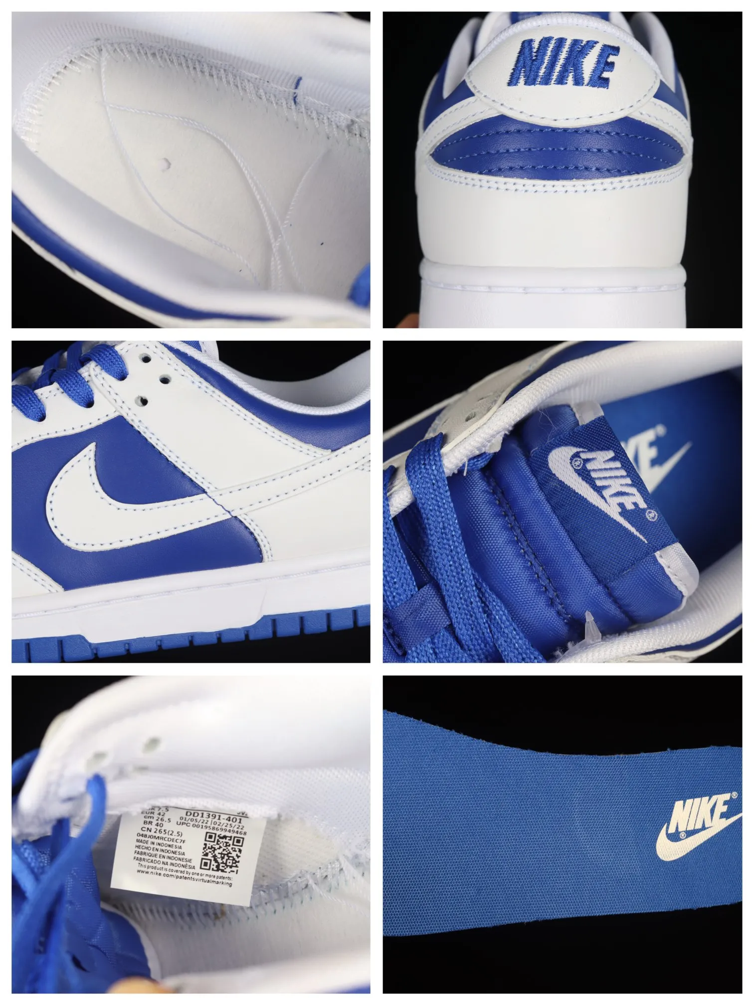 Nike Dunk Low Retro Sneakers in Blue and White: A Comprehensive Review | YtaYta