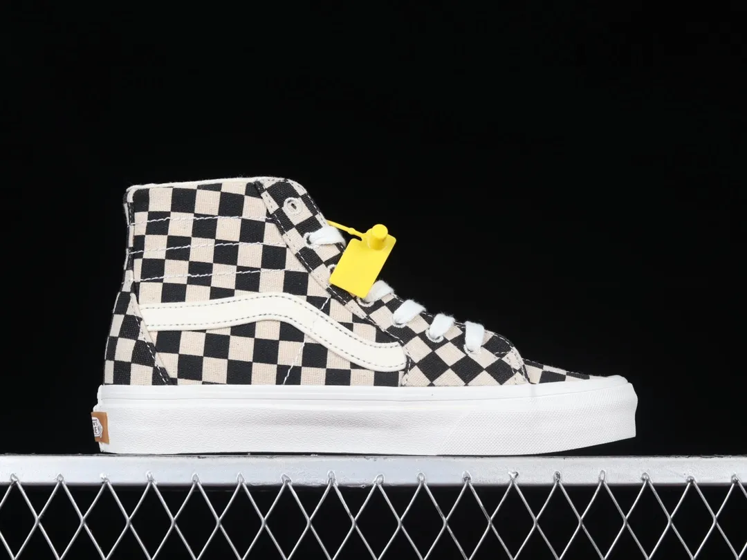 Vans Sk8-Hi Tapered Checkerboard Shoes: Classic Style and Modern Comfort | YtaYta