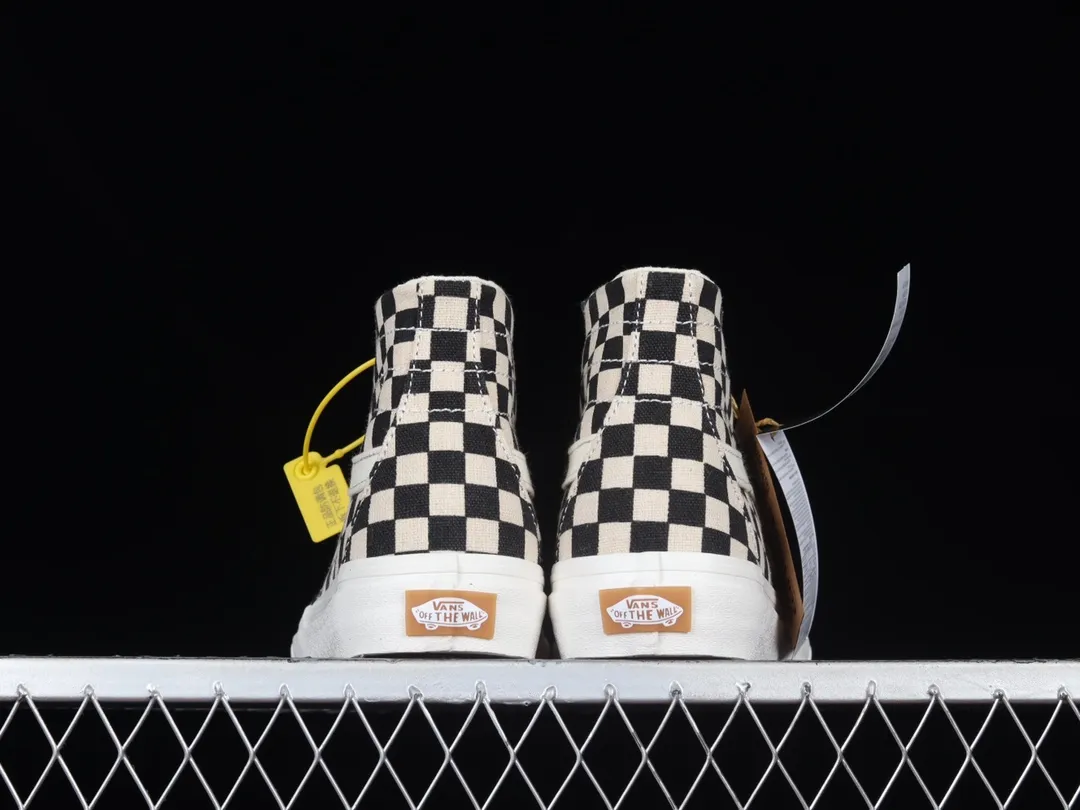 Vans Sk8-Hi Tapered Checkerboard Shoes: Classic Style and Modern Comfort | YtaYta