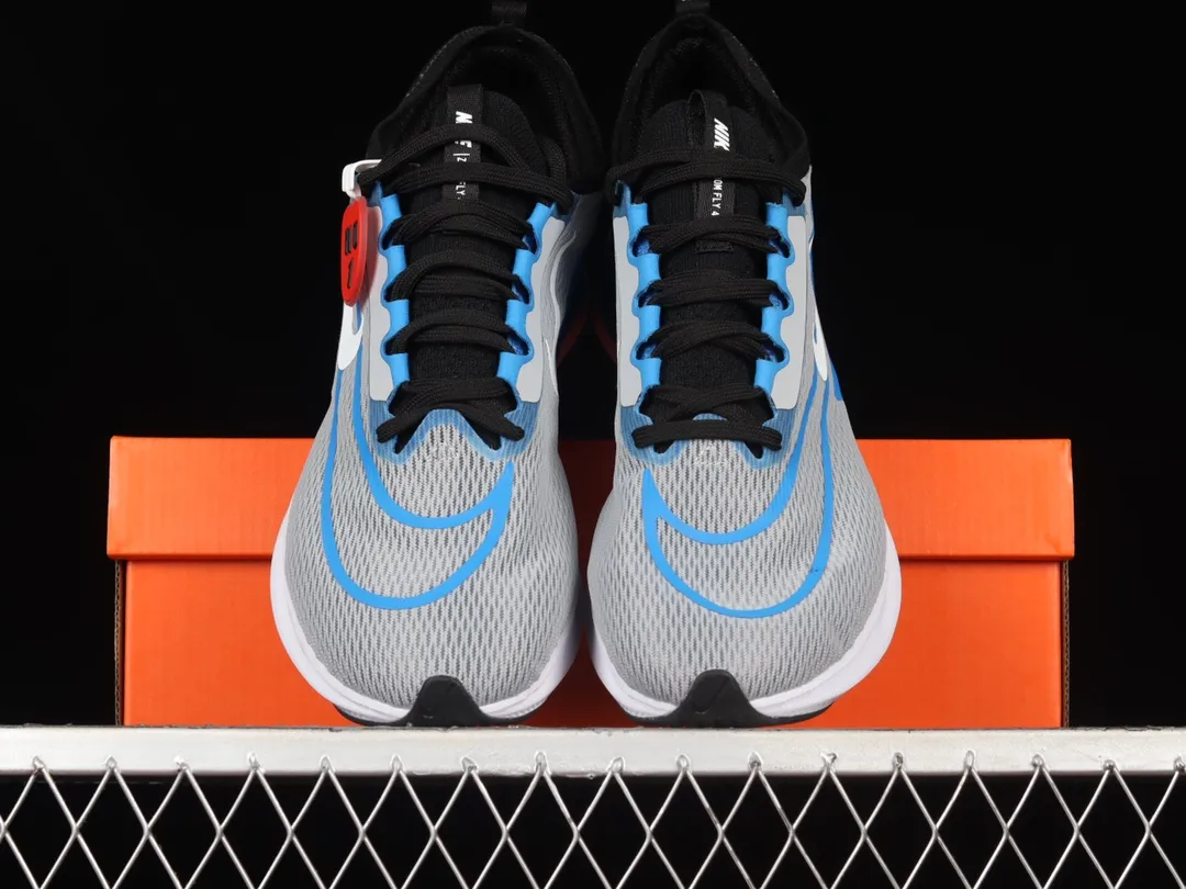 Nike Zoom Fly 4 Wolf Grey Photo Blue Running Shoes Review | YtaYta