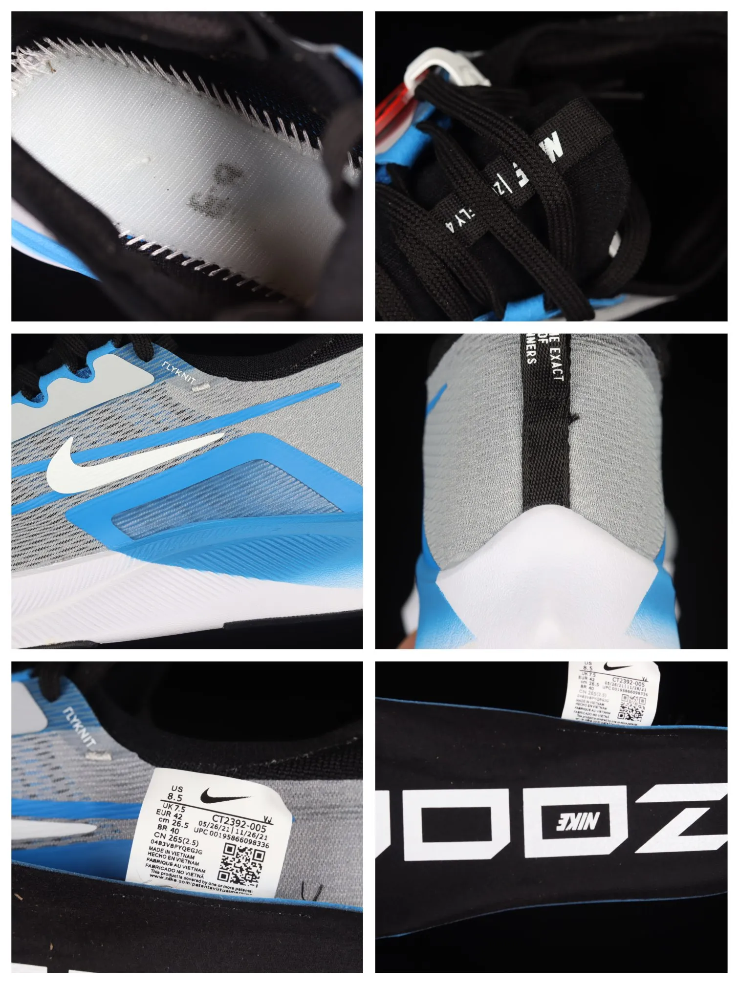 Nike Zoom Fly 4 Wolf Grey Photo Blue Running Shoes Review | YtaYta